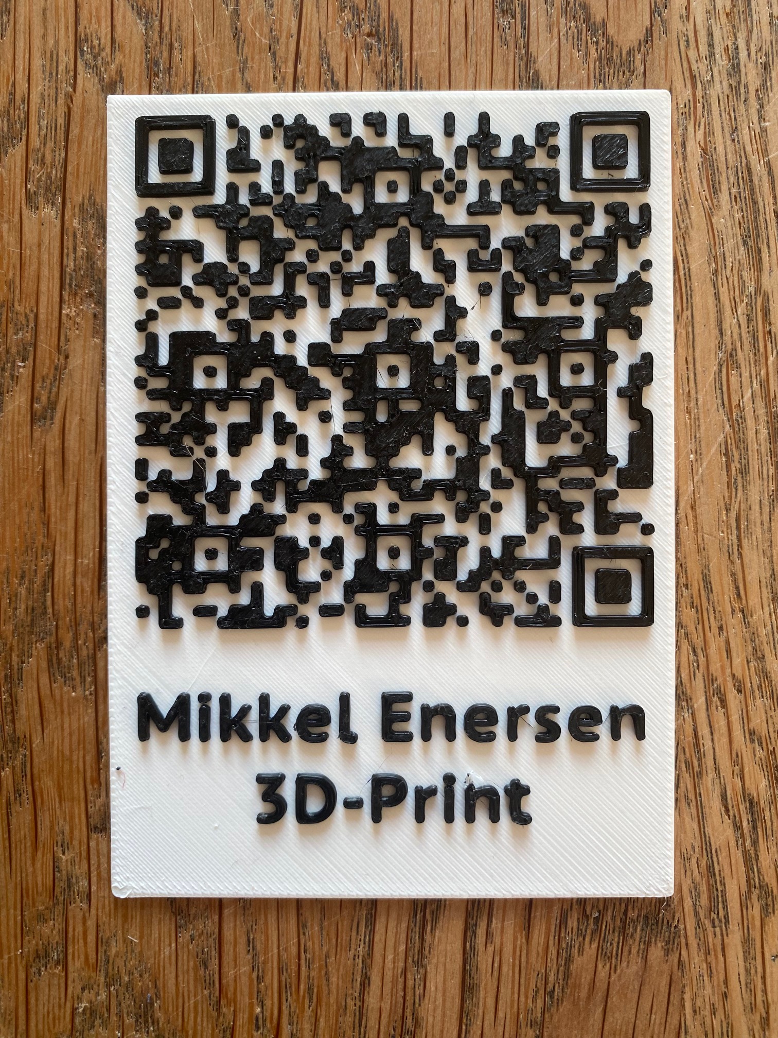 Qr koder i 3D